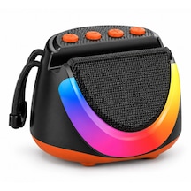 Platoon Pl-4807 Bluetooth Speaker Rgb Işıklı Usb Sd Girişli Taşınabilir Hoparlör