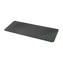 Mouse Pad 300 X 700 Mm - Petek Desenli Yeşil Zr995