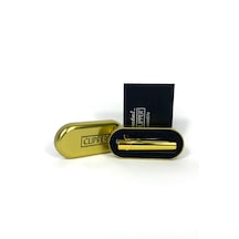 Clipper Metal Çakmak Gold Renk Özel Kutulu İsim Yazdırılır Clipper Metal Çakmak Gold Renk Özel Kutulu İsim Yazdırılır
