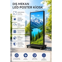 Outdoor Led Poster Outdoor Led KIos Uyumluk