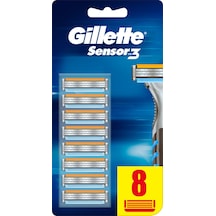 Gillette Sensor3 Yedek Tıraş Bıçağı 8'li
