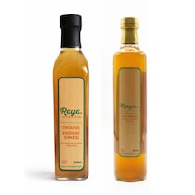 Raya Organik Organik Alıç Sirkesi 500 Ml Ve Enginar Sirkesi 500 Ml Seti
