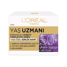L'Oreal Paris Yaş Uzmanı 50+ Kırışıklık Karşıtı Yenileyici Krem 50 ML
