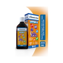 Vitaminiks Omega 3 Kolin ve L-Arjinin İçeren Takviye Edici Gıda 200 ML