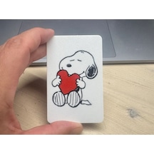 3d Baskı Sevimli Köpek Desenli Dekoratif Banka Kartı Kılıfı Diğer