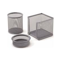 Kraf Perfore Masa Seti 3 Lü Metal 470g Gri N11.14270