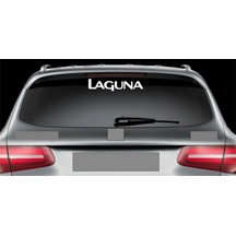 Laguna Araba Arka Cam Sticker Yapıştırma