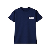 Legend Oversize Baskılı Unisex Tişört %100 Pamuk Unisex Street Style Yazlık T-shirt Lacivert