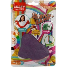 3603 Crafy Streç Oyun Kumu Mor 200 G -sunman Çok Renkli