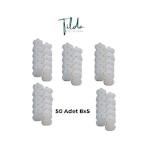 Tens Pedi - 50 Adet 8x5 Cm Çıtçıtlı - Acura, Eragon, Alllife, Nordmende, Optimed, Wollex Uyumlu 8x5