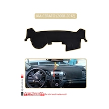 Kia Cerato 2008-2012torpido Koruma Halısı Bej Kenar