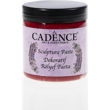 Cadence Sculpture Rölyef Pasta 6824 Kırmızı 250Ml