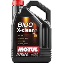 Motul 8100 X-Clean+ 5W-30 Sentetik Motor Yağı 5 L