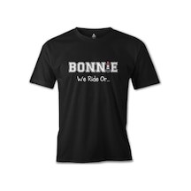 Bonnie And Clyde - Bonnie Siyah Erkek Tshirt