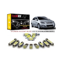 Femex Hyundai Accent Blue Led İç Aydınlatma Ampul Seti Femex Parlak