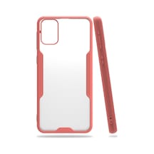 Samsung Galaxy Uyumlu M31 Kılıf Platin Silikon - Pembe Bzsxx00 1