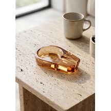 The Mia Kristal Puro Küllüğü Amber 12x8 Cm