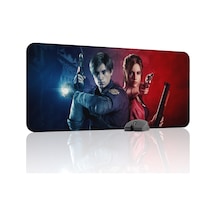 Resident Evil Kaymaz Dikişli Kauçuk Oyuncu Mousepad V5 - 90x40 Xxl Gaming Mouse Pad Fare Altlığı