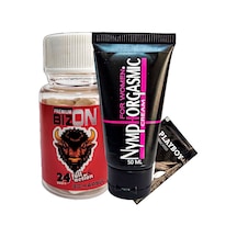 Bizon Erkeklere Full Action 30lu Kapsül + Kadınlara Özel Krem + Lubricated