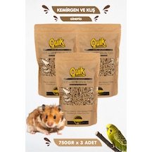 Quik Kemirgen Kuş Altlığı 750 Gr X 3