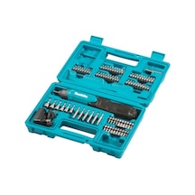 Makita DF001DW 3.6 V 1.5 Ah Li-Ion Akülü Vidalama 81 Parça Aksesuarlı