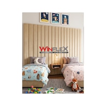 Winflex 12 Li Dikey Akustik Kumaş Panel 10x210 Cm Krem