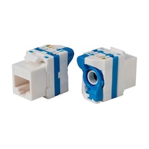 Cat6 Utp Keystone Jack 180 Derece Çevirmeli Tip - 1 Adet Cat6 Utp Keystone Jack 180 Derece Çevirmeli Tip - 1 Adet