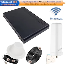 Telesinyal 300 Şehir Merkezi 900-1800-2100 Mhz Üç Bantlı Gsm Sinyal Güçlendirici
