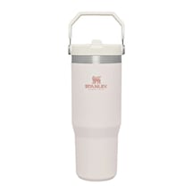 Stanley The Iceflow Flip Straw Pipetli Termos Bardak Gülkurusu  0.89 L