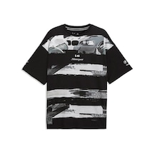 Puma Bmw Mms Lifestyle Tee Erkek Günlük Tişört 63480601 Siyah Siyah