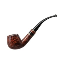 Şahin Churchwarden 525 9mm. Filtreli Ebonit Saplı Pipo 247070