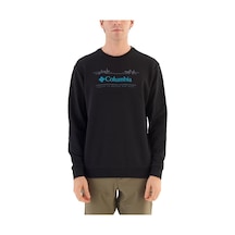 Columbia Cs0329 Csc M Nature And Back Crew Sweatshırt Siyah-siyah Siyah