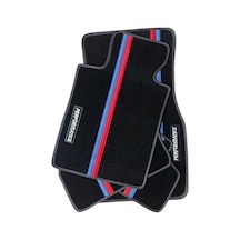 Oto Halı Paspas Bmw 5 Serisi F10 2014-2017 Uyumlu M Performance M Teknik Sport Kaymaz & Şık Tasarım