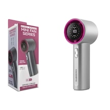 Subzero Fw44 Kademe Ayarlı Dijital Göstergeli Yüksek Hızlı Usb Şarjlı El Fanı