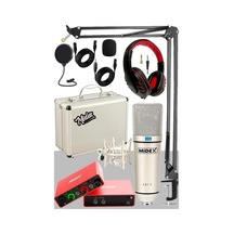 Midex Stüdyo Kayıt Seti - Glx-700 Ses Kartı + Cx1-c Mikrofon + Kulaklık