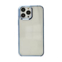 Newface Apple İphone 14 Pro Kılıf Element Silikon - Sky Blue Mavi