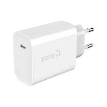 Zore Xmac Serisi X3 20W Seyahat Şarj Başlığı Beyaz