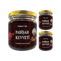 Padişah Kuvveti Macun 3 Adet Bay Bayan Çiftelere Özel Bitkisel Karışımlı Kuvvetmacunu 240gr