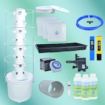 Dikey Hidroponik Sistem Set-4