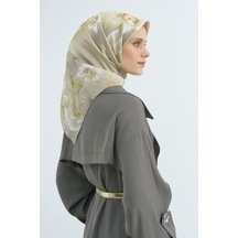 Armine Saf İpek Sura Eşarp-2026 İlkbahar-yaz- 950500d Yeşil