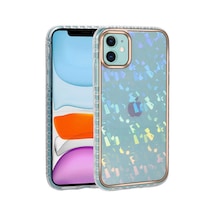 Zore İphone 11 Uyumlu Desenli Parlayan Transparan Nvth Avva Kılıf-no1