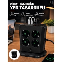 Dikey Priz Kulesi 8 Ac Priz 4 Usb 2 Type-c Çocuk K 05prız-5-c047f Diğer