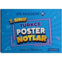 7. Sınıf Türkçe Poster Notlar KR Akademi