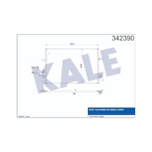 Klima Kondenseri Alfa Romeo 159 Brera Spider (Al Al) 504641251