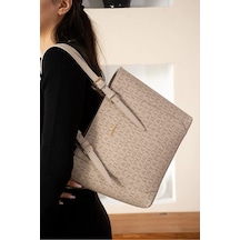 Just Polo Kadın Büyük Boy Lüks El Çantası Ebat : 24 X 27 Cm Shopper Taş