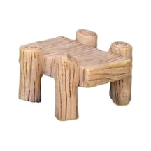 Novahub Sarı Reçine Köprü Mini Yosun Manzara Peri Bahçe Figürleri Minyatür Süs Dekor