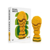 Dünya Kupası Tasarımlı Büyük Parçalı Blok Oyuncak Seti Big Pixel Brick Set