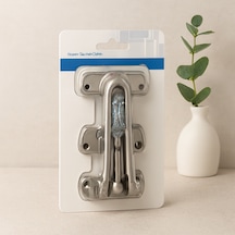 Çelik Kapı Emniyet Kelepçe Krom 60 Mm Diğer