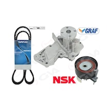 Triger - Eksantrik Kayış + Gergi Seti + Su Pompalı Gva 59wpk3525 Fıesta 4 1996-2008 1.25 İ 16v 55kw-75hp 5m5q8b596ab-2302744-5m5q8b596aa