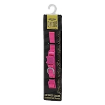 Cattie Güvenlik Tokalı Kedi Boyun Tasması Pembe 1x15-25 Cm